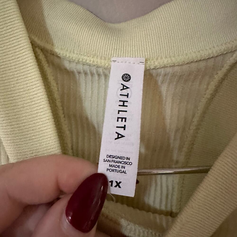 Athleta Renew Racerback Tank Top Size 1X - Picture 5 of 6